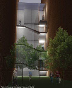 park-circulation at night 